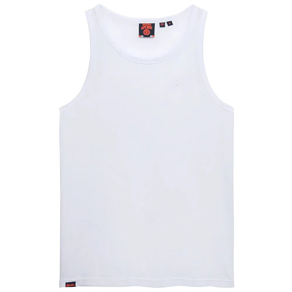 Футболка без рукавов Essential Logo Superdry, белый — фото 3