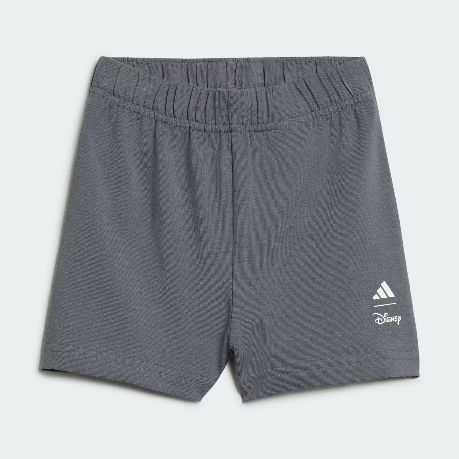 Детский комплект с эластичным поясом Disney Mickey Mouse Adidas Sportswear, кремовый/серый — фото 4