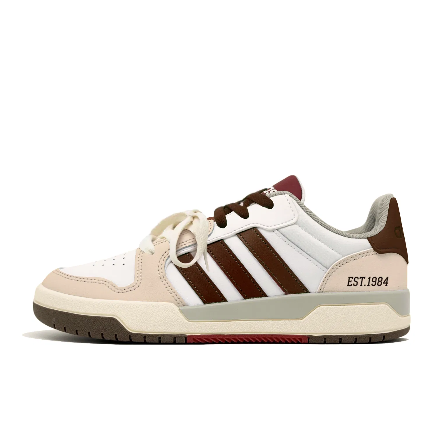 Детские кроссовки-скейтборд с принтом Adidas ENTRAP, Black Red