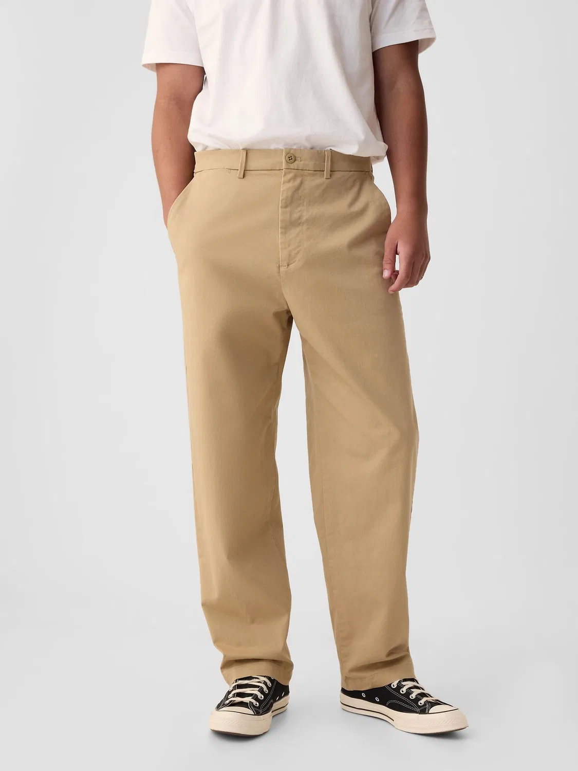 Чинос Gap Modern, свободная посадка, Natural