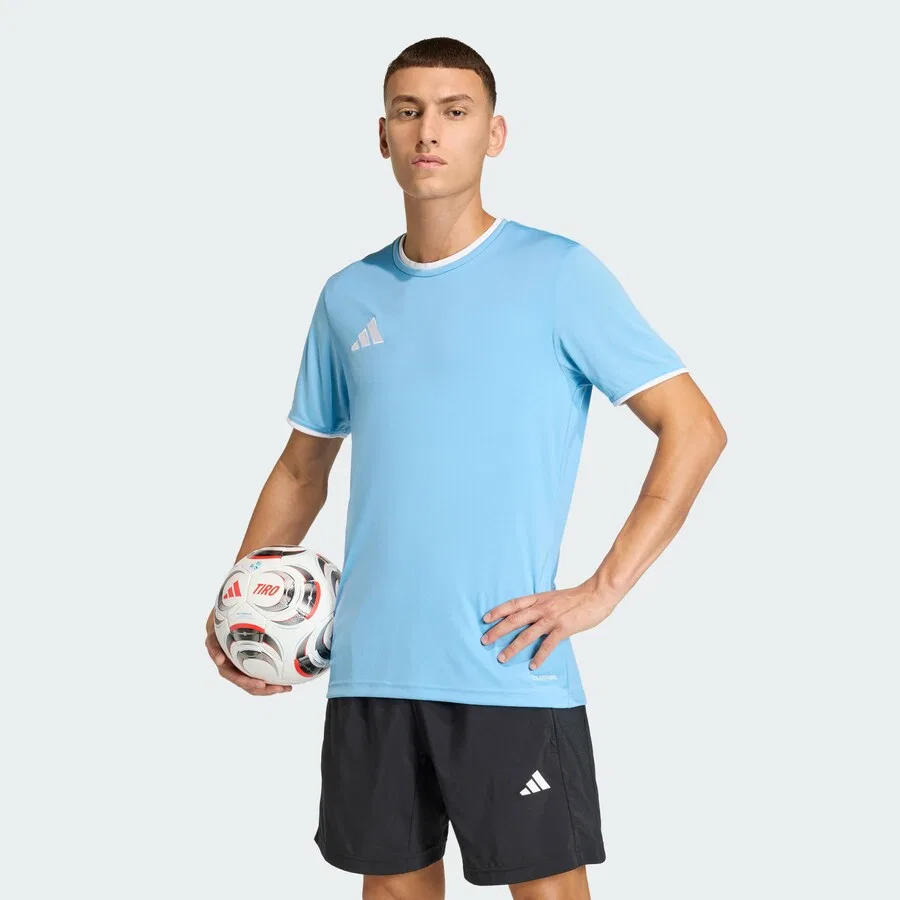 Спортивная футболка ADIDAS PERFORMANCE Performance Shirt 'Entrada26' светло-голубого цвета — фото 3