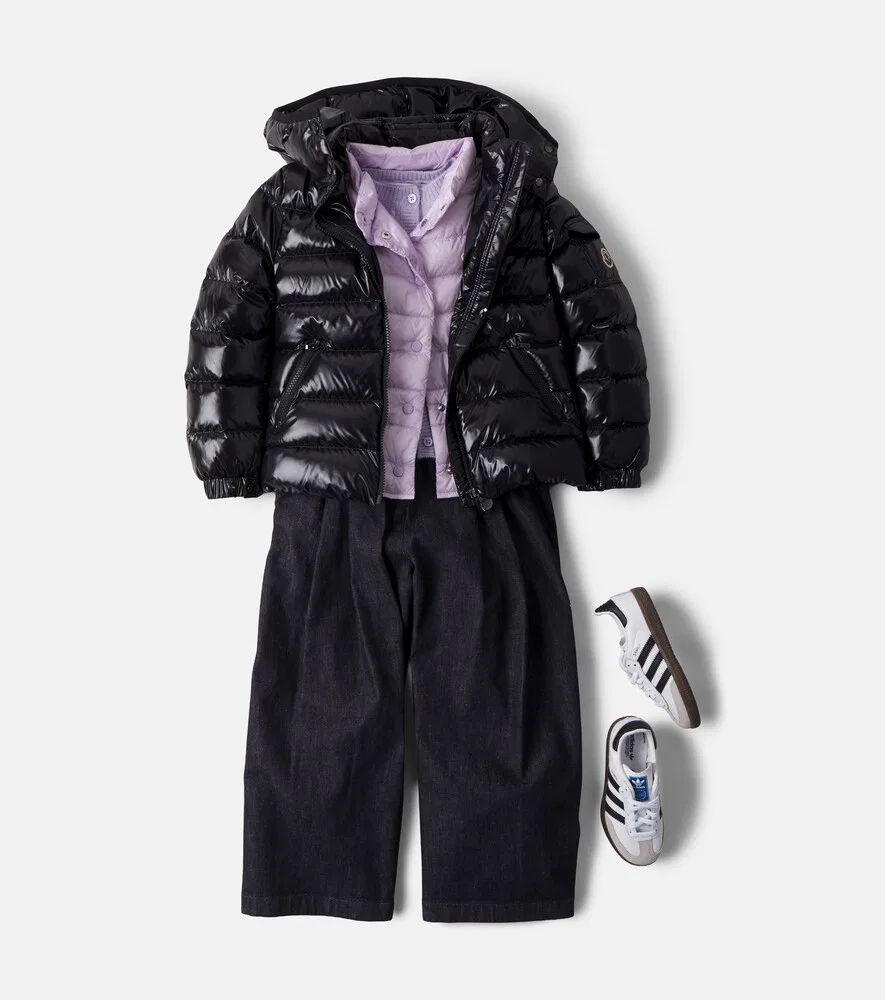 Пуховая куртка Bady Moncler Enfant, черный — фото 2