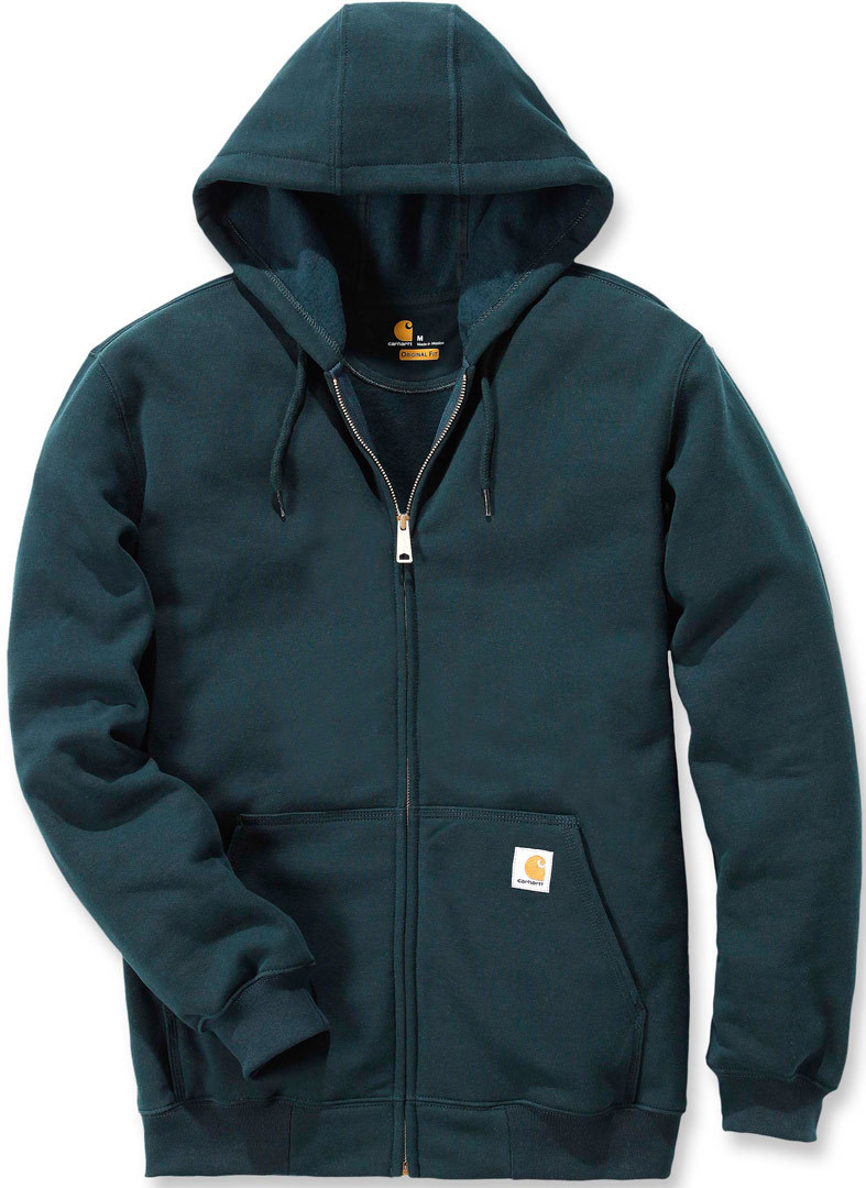 Толстовка Carhartt Midweight ZIP, светло-серый - фото