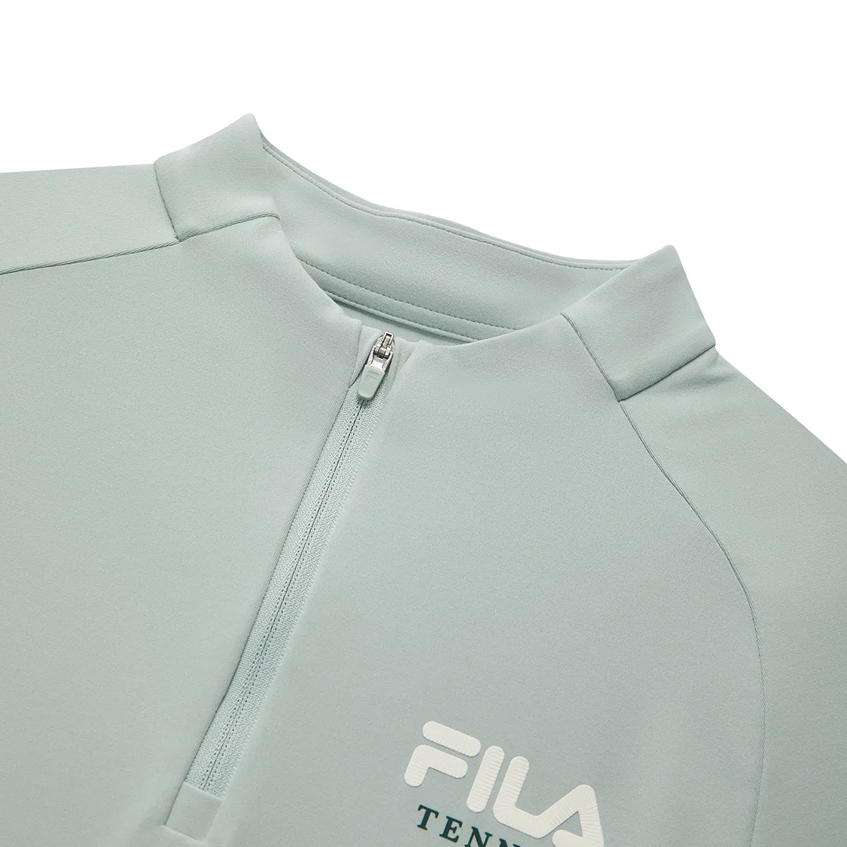 Детская футболка со стойкой Mist Gray-GY FILA KIDS — фото 4