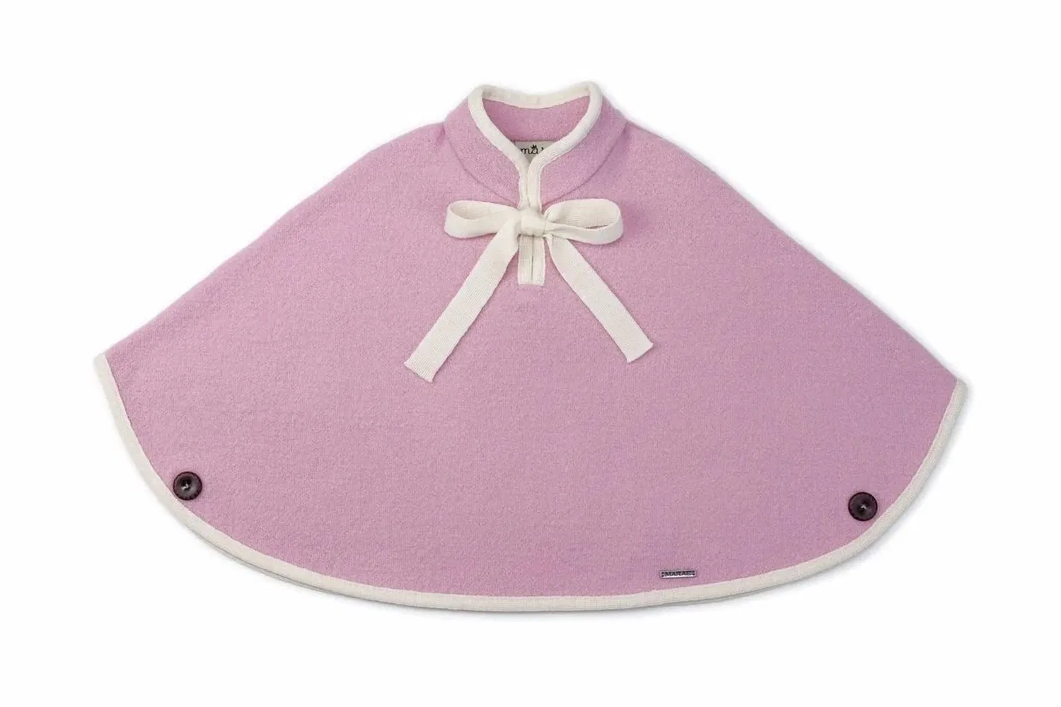 Детская накидка без рукавов MARAE, Pink/Cream