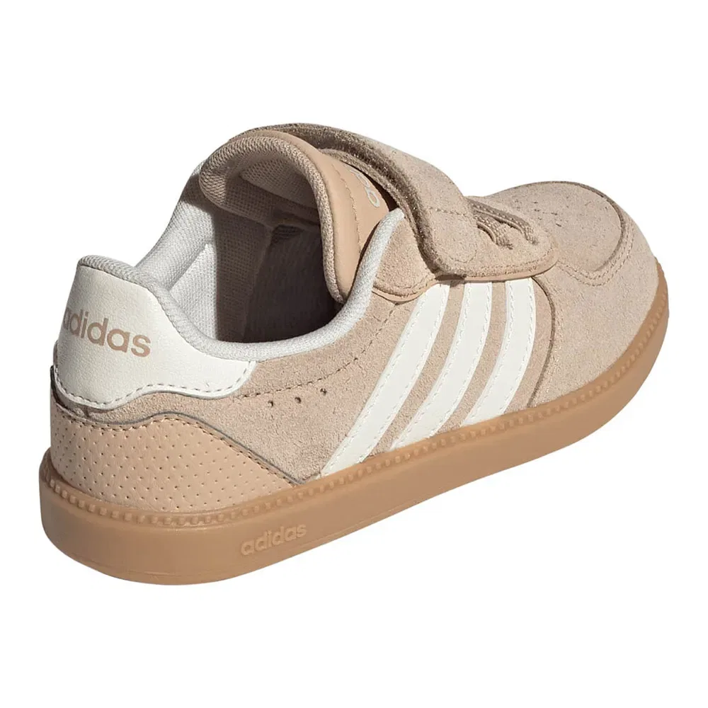 Кроссовки детские Breaknet Sleek Adidas, бежевый — фото 4