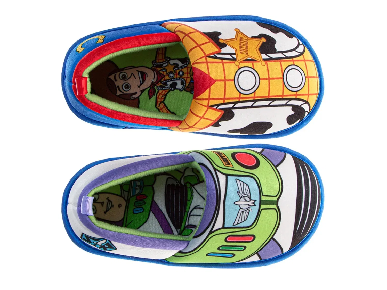 Тапочки Woody & Buzz, детские, Disney, разноцветные