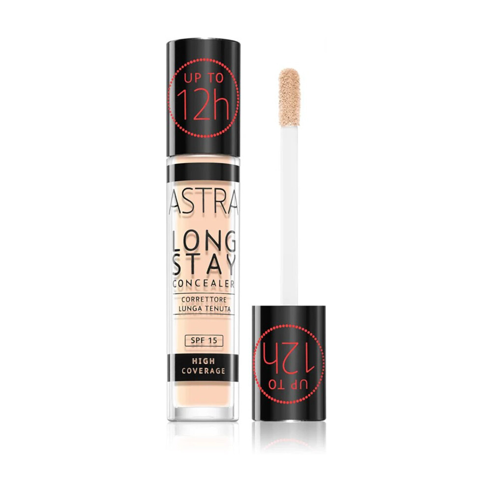 

Корректор SPF 15 Astra Make-up Long Stay, оттенок 001C Ivory 4,5 мл