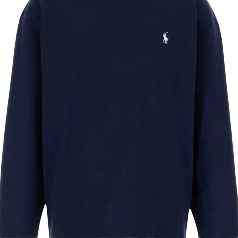 Мужская футболка с круглым вырезом Navy Blue Polo Ralph Lauren — фото 4