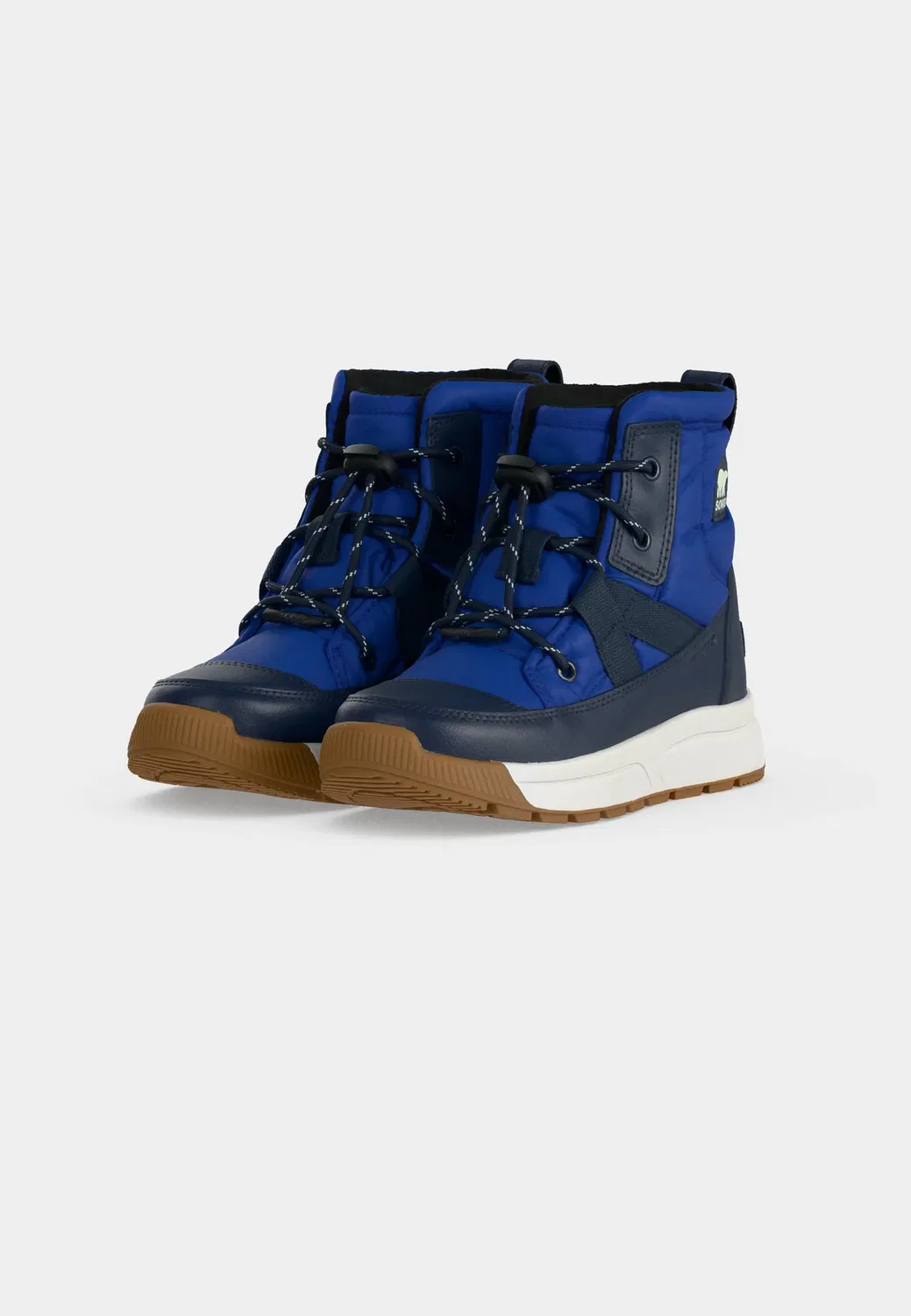 Детские унисекс ботинки Whitney III Mid WP - зимние ботинки Sorel, Azul/Collegiate Navy — фото 3