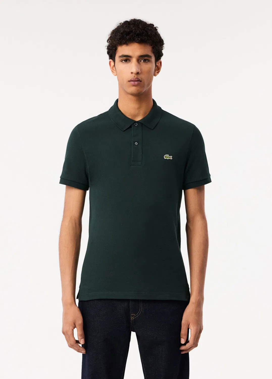 Поло Lacoste L.12.12 Slim Fit, green