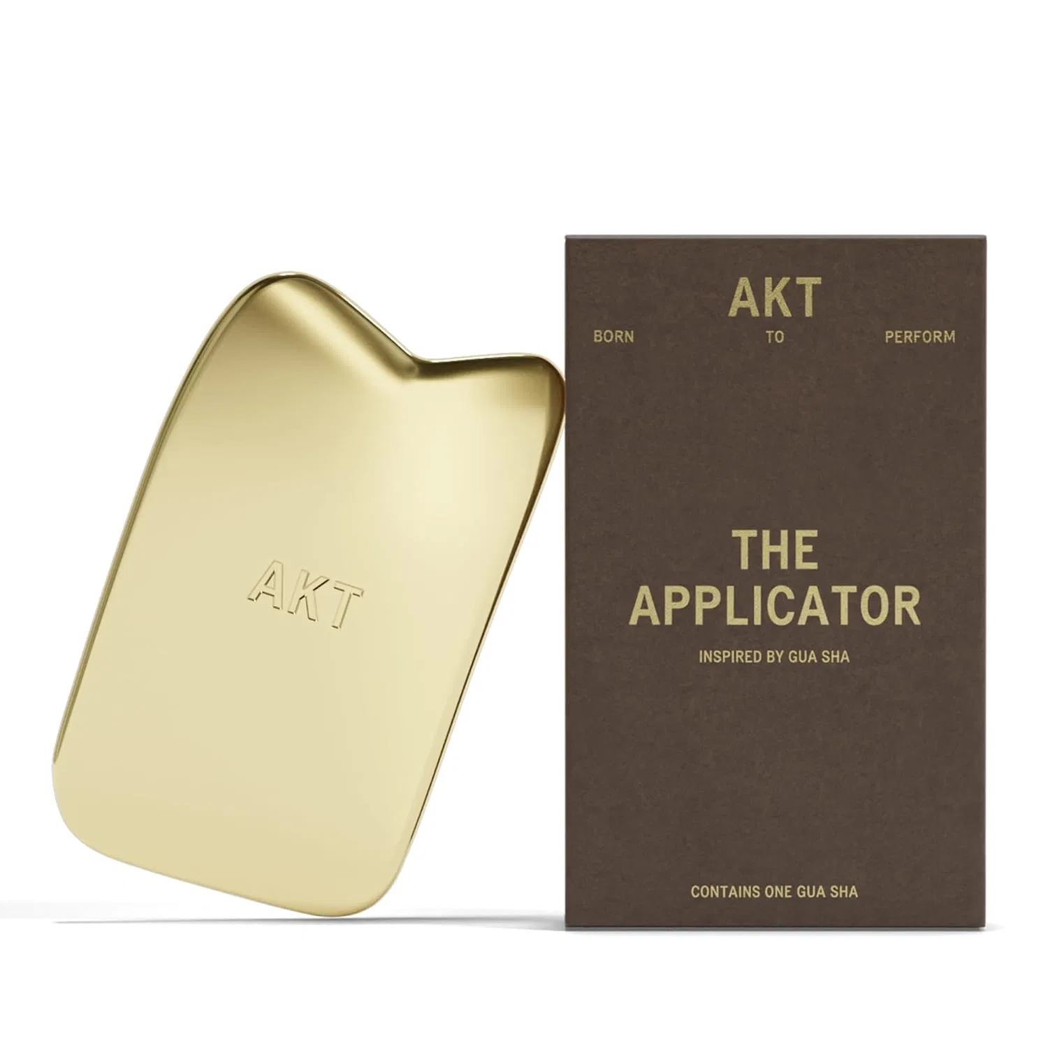 Аппликатор Gua Sha из латуни, AKT, 150 г