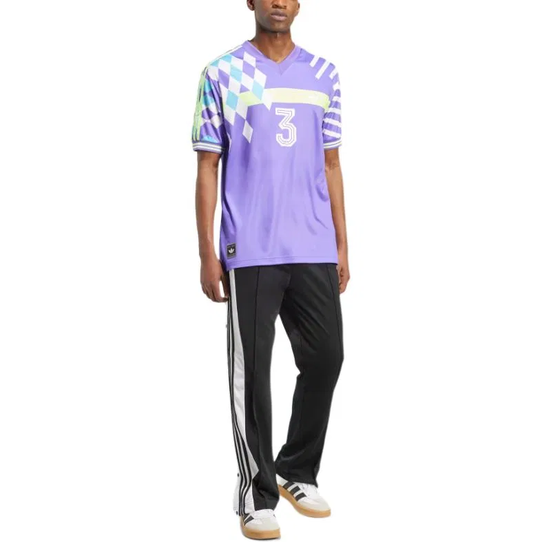 Мужская футболка с коротким рукавом Adidas Originals, Purple — фото 3