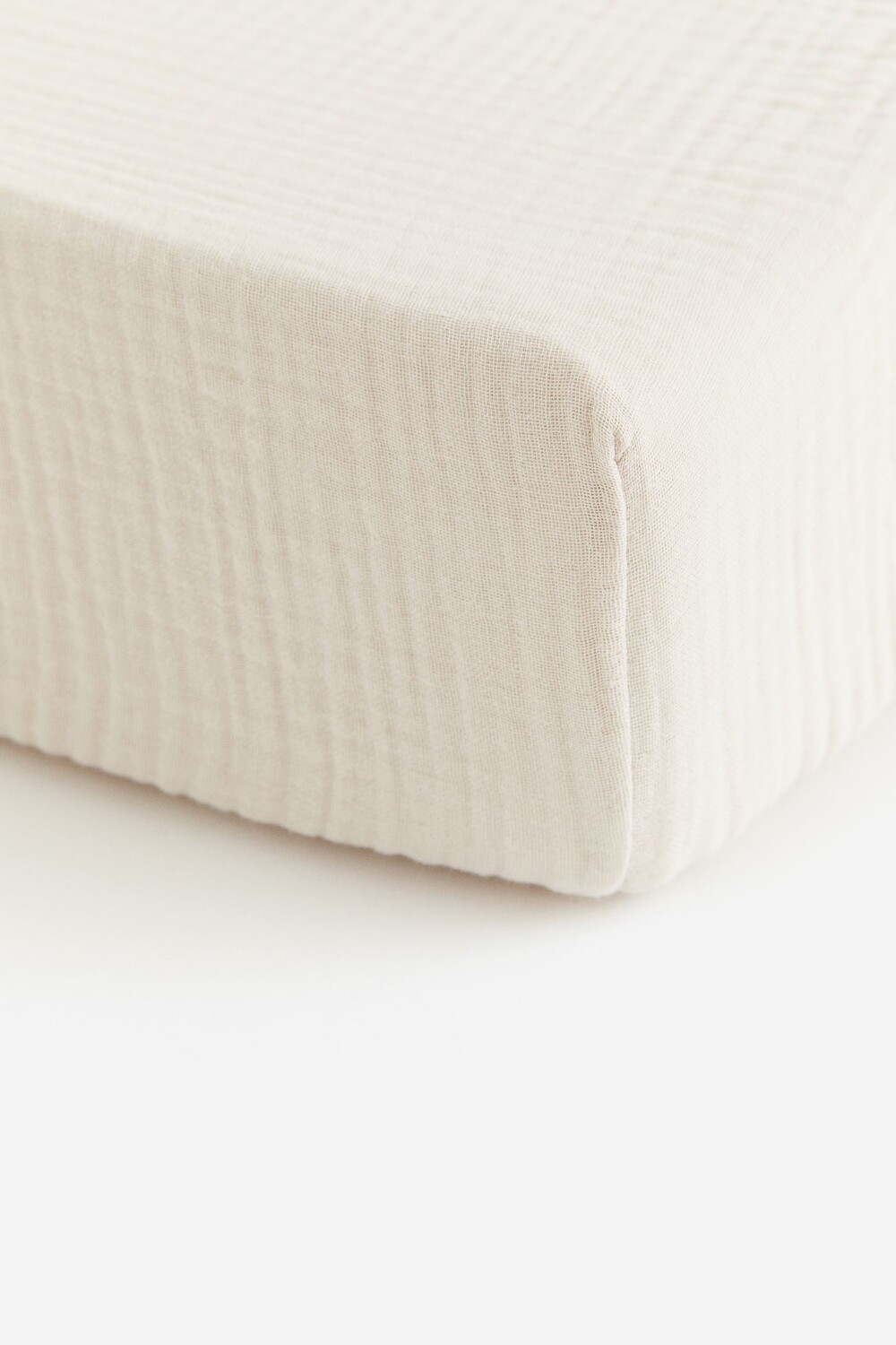 

Простыня для детской кроватки H&M Home Muslin, белый