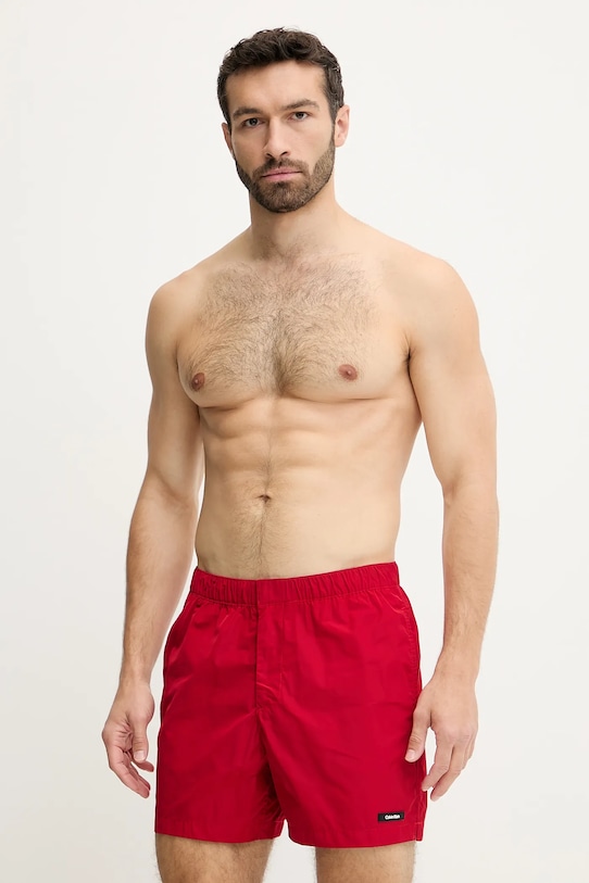 

Пляжные шорты Calvin Klein, красный