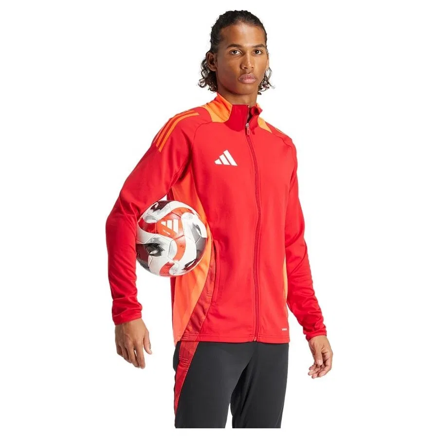Мужская спортивная куртка с длинным рукавом TIRO24 C Tr Jkt adidas, Красный — фото 4