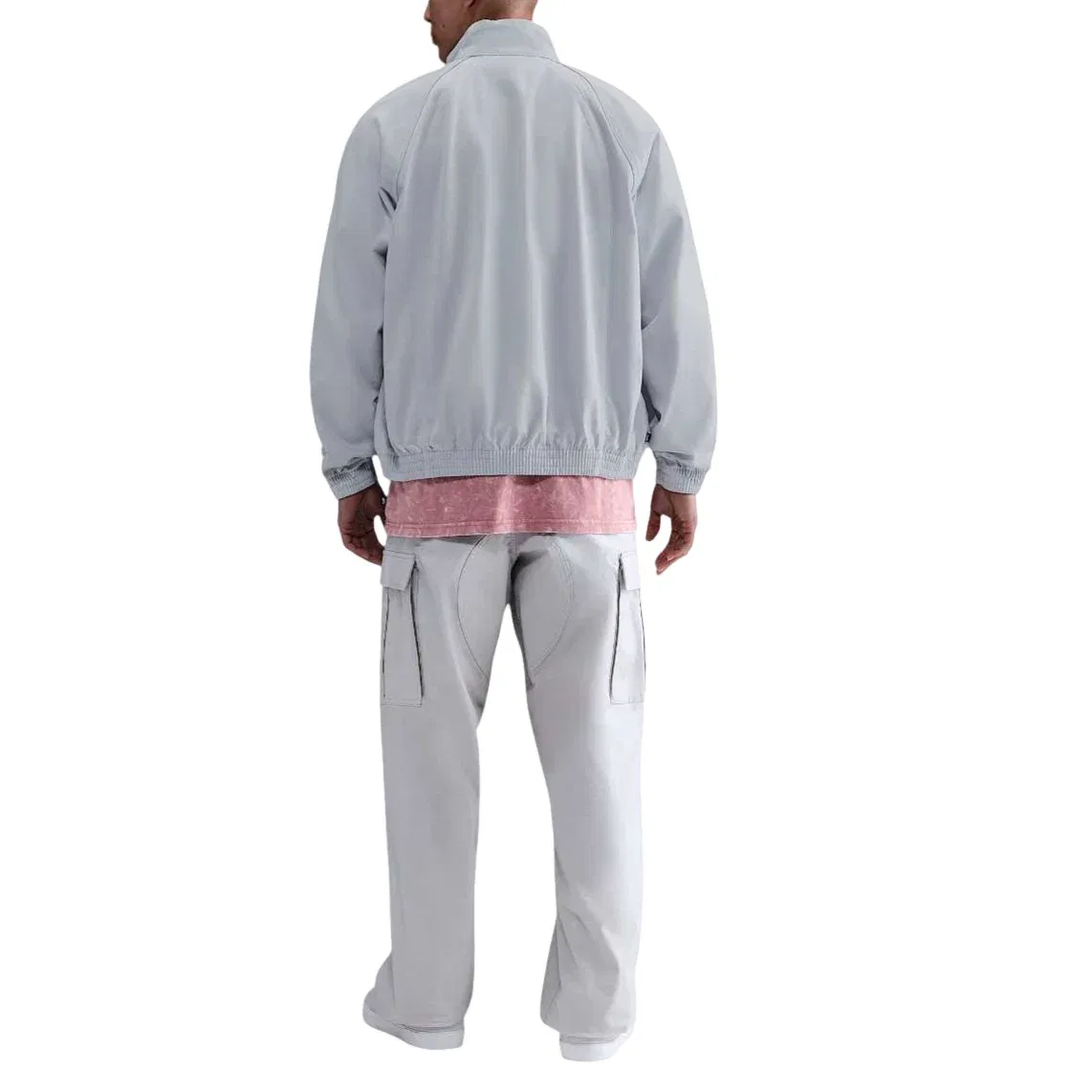 Мужская куртка с джинсовой тканью Nike SB Denim Full-Zip Track Jacket, серый — фото 2