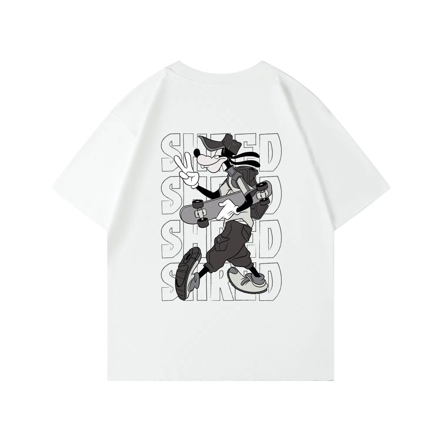 Детская футболка хлопковая Disney Crew Neck, White — фото 3