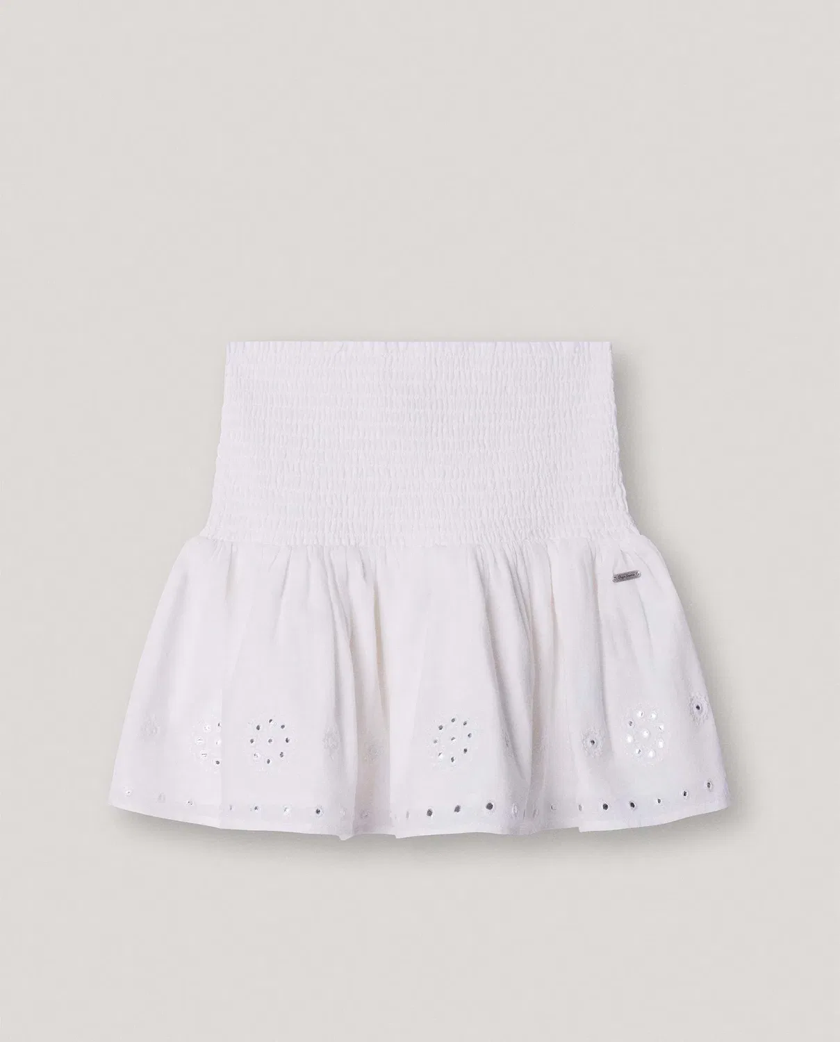 Детская юбка для девочек с зеркальным декором Pepe Jeans, Blanco