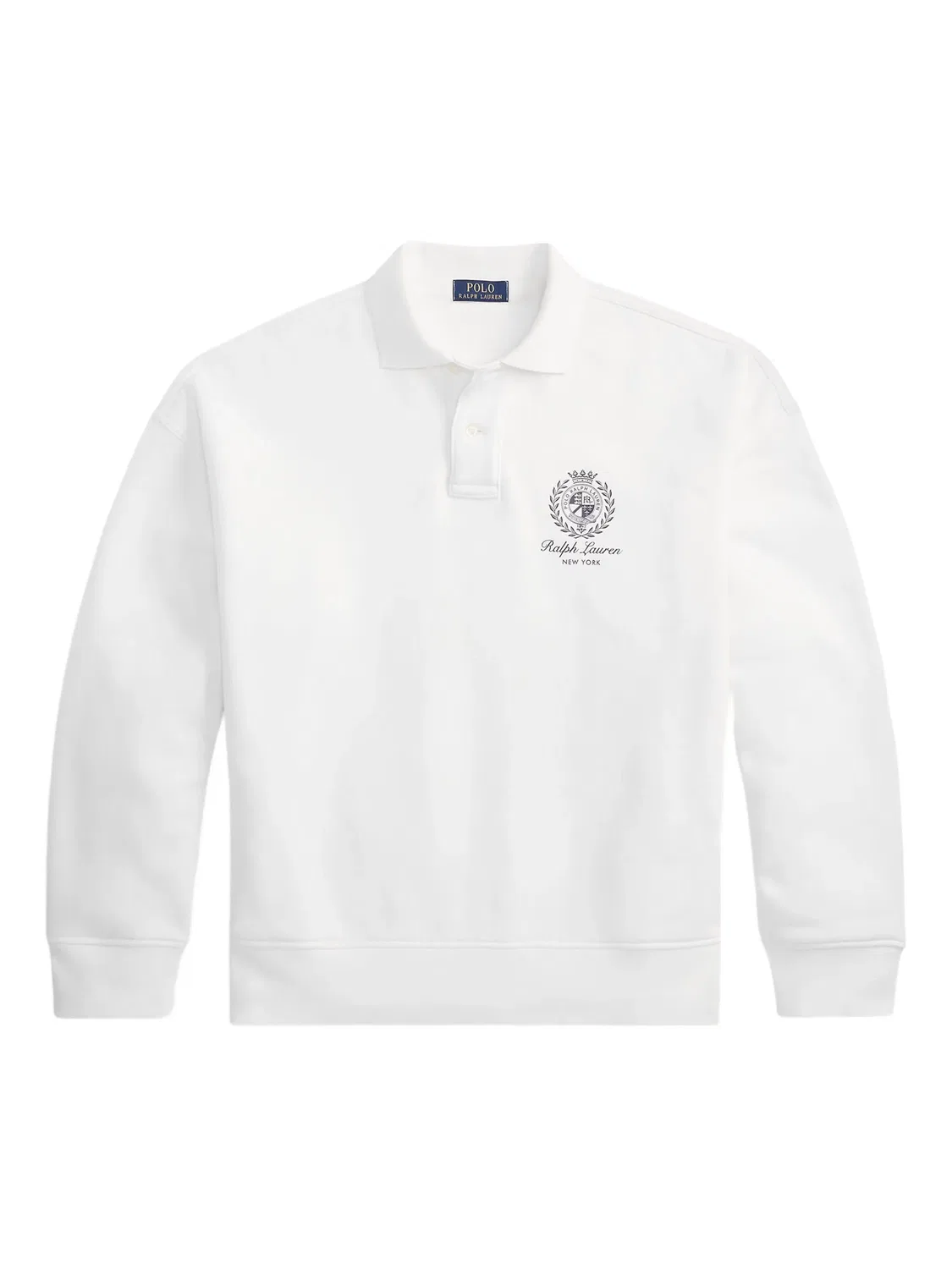 Поло с графическим принтом Polo Ralph Lauren, белый