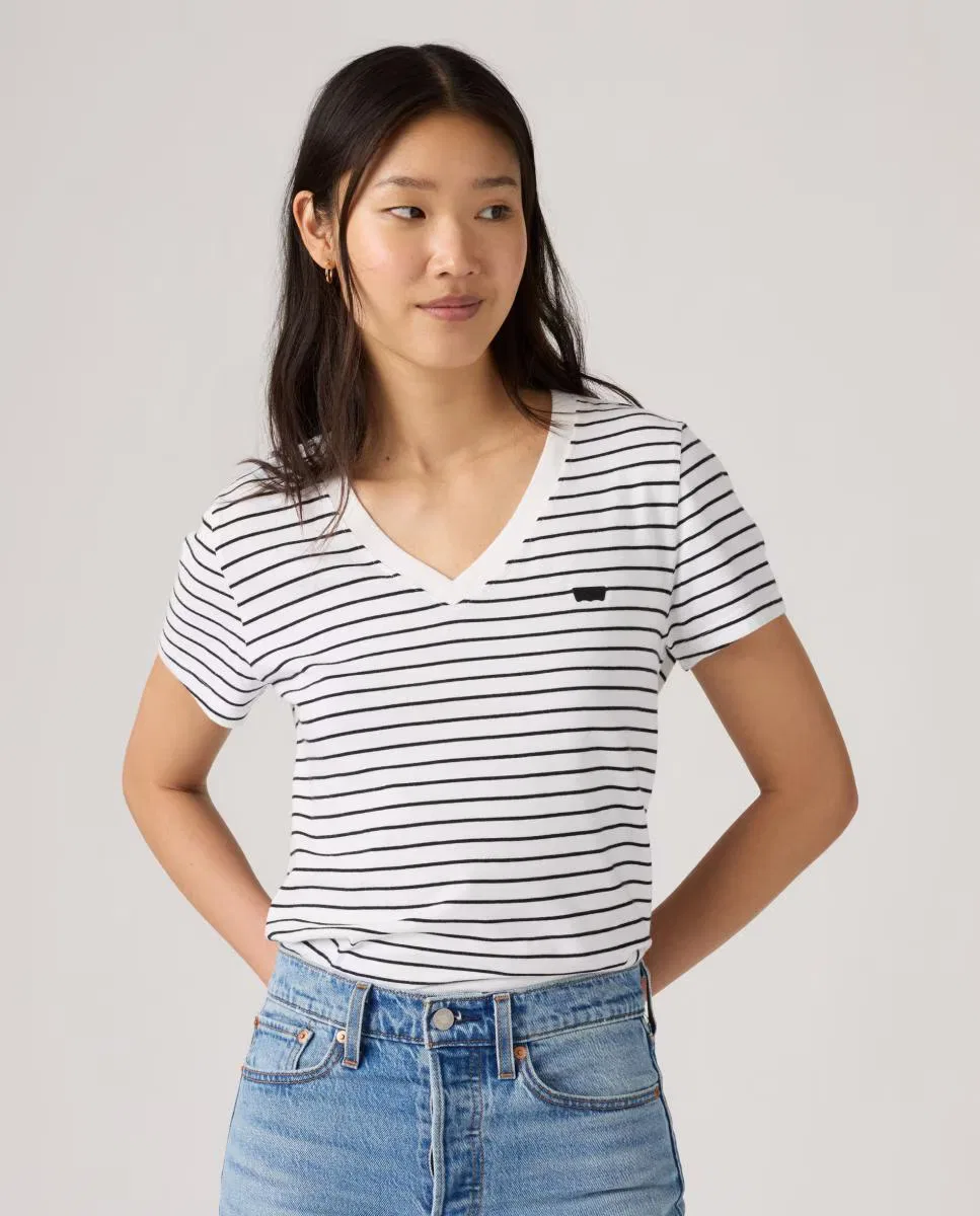 Женская футболка с коротким рукавом, Cuello Pico, Levi's, мультиколор — фото 4