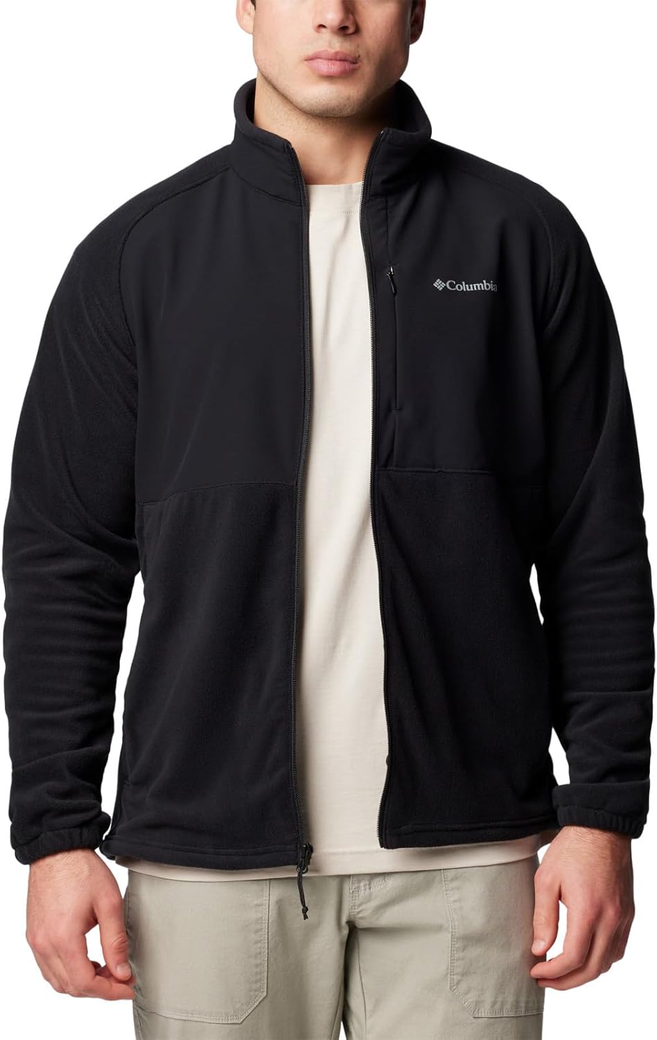 

Columbia мужская флисовая куртка Sage Peak с молнией, Black, Черный, Columbia мужская флисовая куртка Sage Peak с молнией, Black