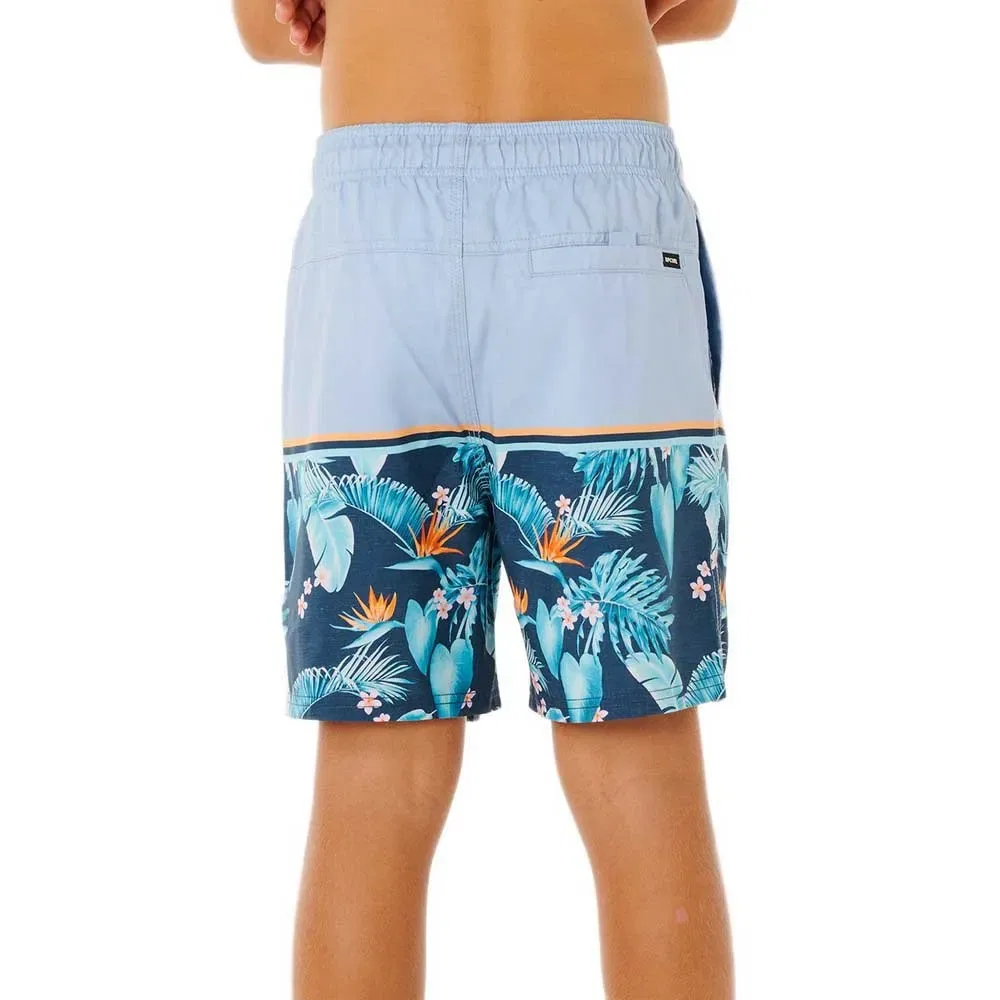 Детские плавки для мальчиков с принтом Streamline Stripe Volley Rip curl, Blue — фото 2