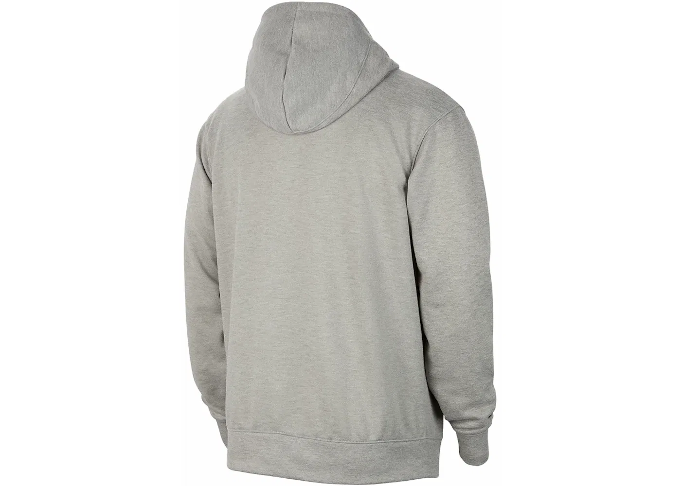 Мужская худи Nike USA Practice Fleece Hoodie, Dark Grey Heather/Obsidian — фото 2