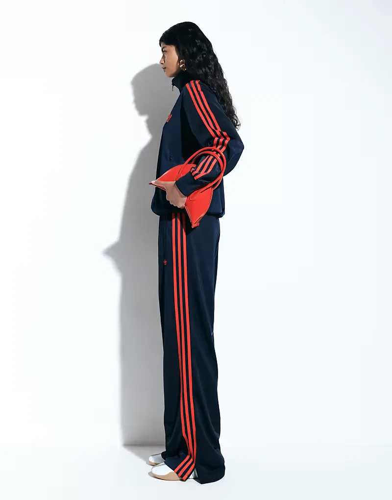 Спортивная куртка Adidas Originals Firebird в темно-синем и красном х - эксклюзивно в ASOS — фото 2