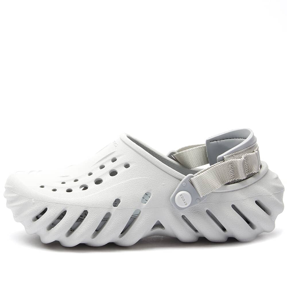 

Сандалии Crocs Echo Clog, серо-белый