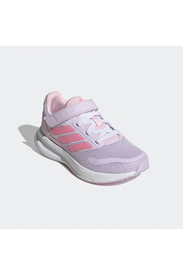 Детские кроссовки для девочек с принтом Runfalcon 5 Adidas, Purple — фото 2