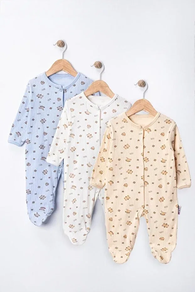 Детский комбинезон-набор для мальчиков хлопковый Defne Lina Baby, Multicolor