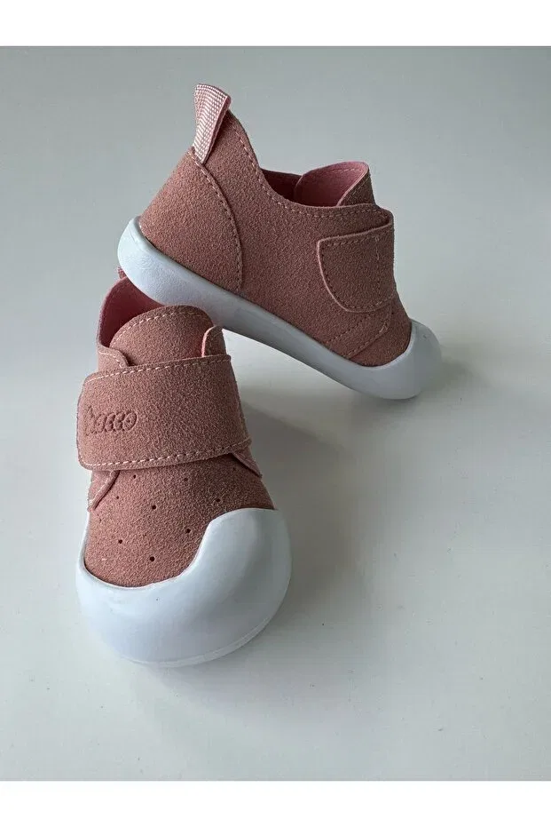 Детские туфли для девочек ортопедические First step orthopedic Macco Shoes, Powder — фото 2