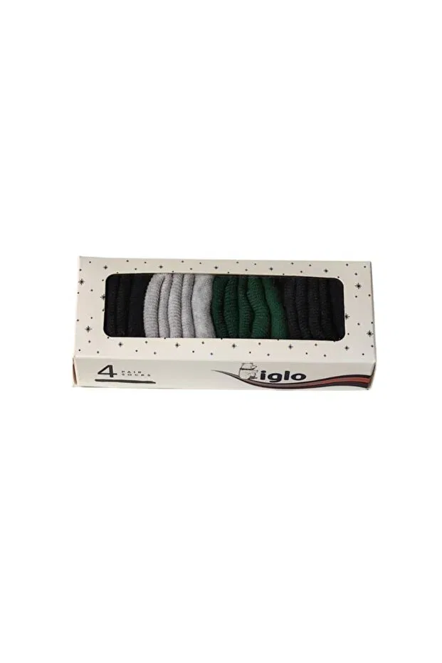 Детские носки для девочек с принтом 4 Pack Baby Socks Iglo Socks, Mixed Color