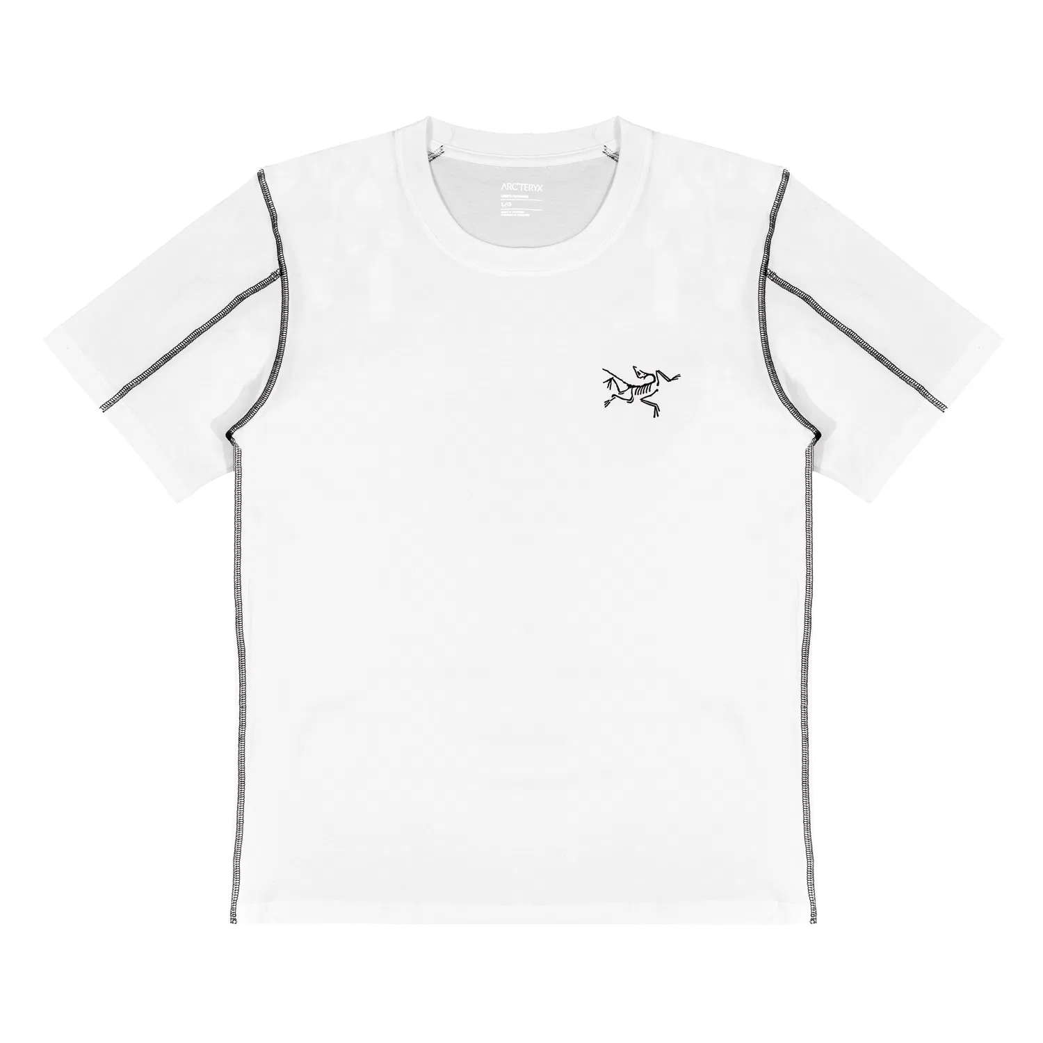 Футболка хлопковая белая Arcteryx, White Light