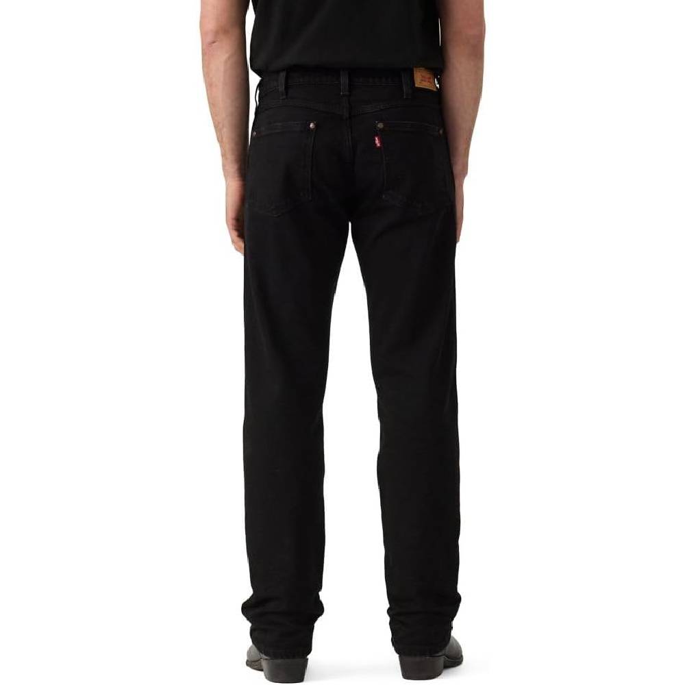 Мужские джинсы Levi's 557 Western Straight, черный — фото 2
