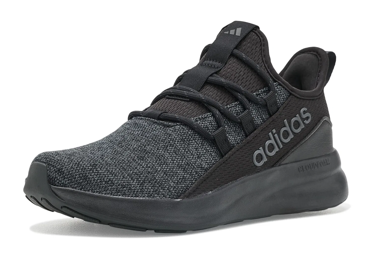 Кроссовки Lite Racer Adapt 8.0 (для маленьких и больших детей) Adidas Kids, Black/Black/Carbon — фото 2
