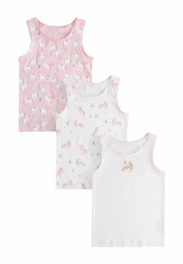 Топ с принтом Unicorn Regular fit Next, Pink Unicorn, розовый
