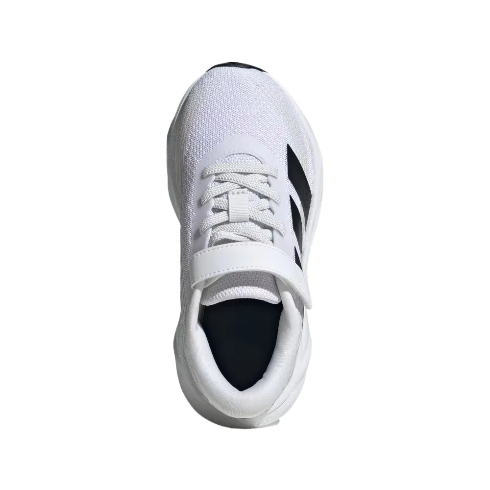 Детские повседневные кроссовки Cloud White/Classic Black/Light Heather Gray Adidas — фото 4