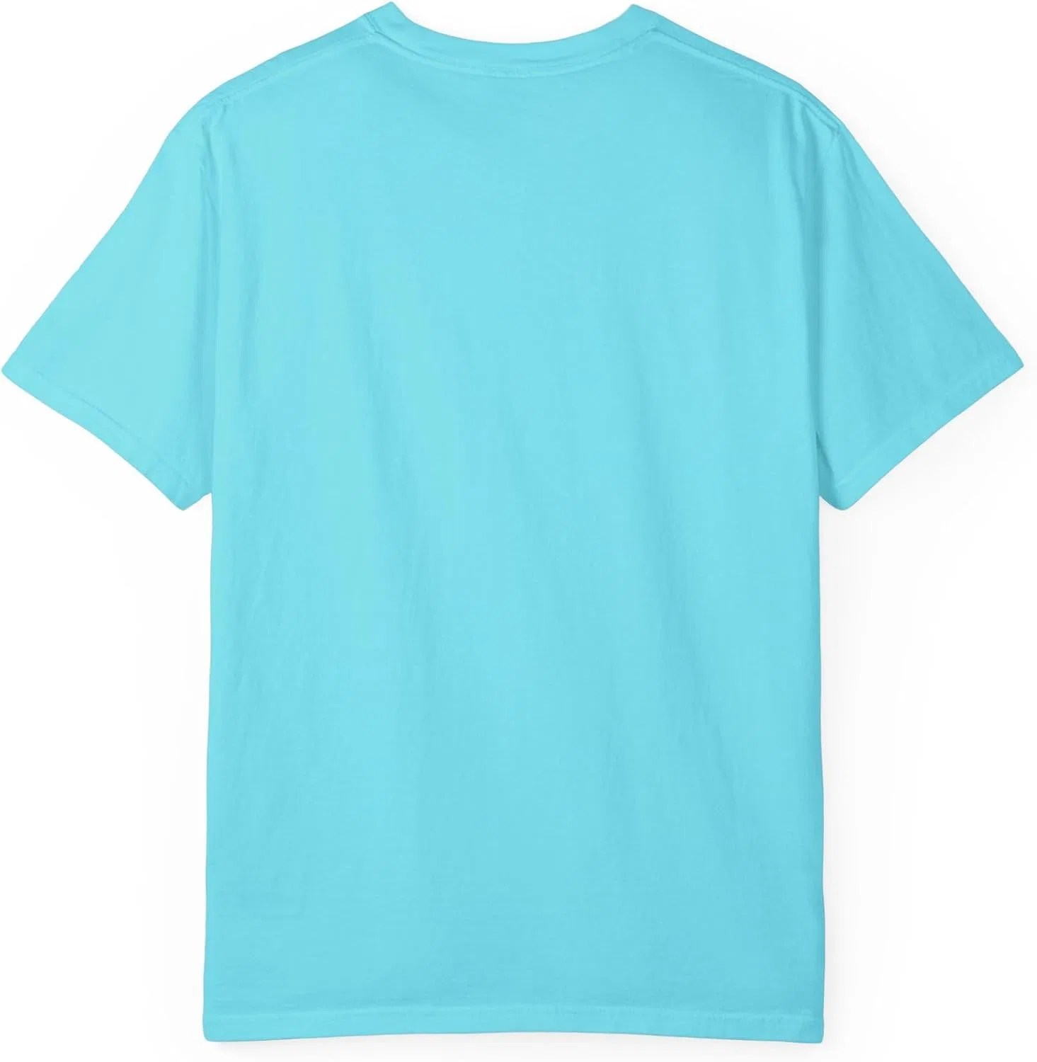 Унисекс футболка с графическим принтом Comfort Colors 1717, Lagoon Blue — фото 2
