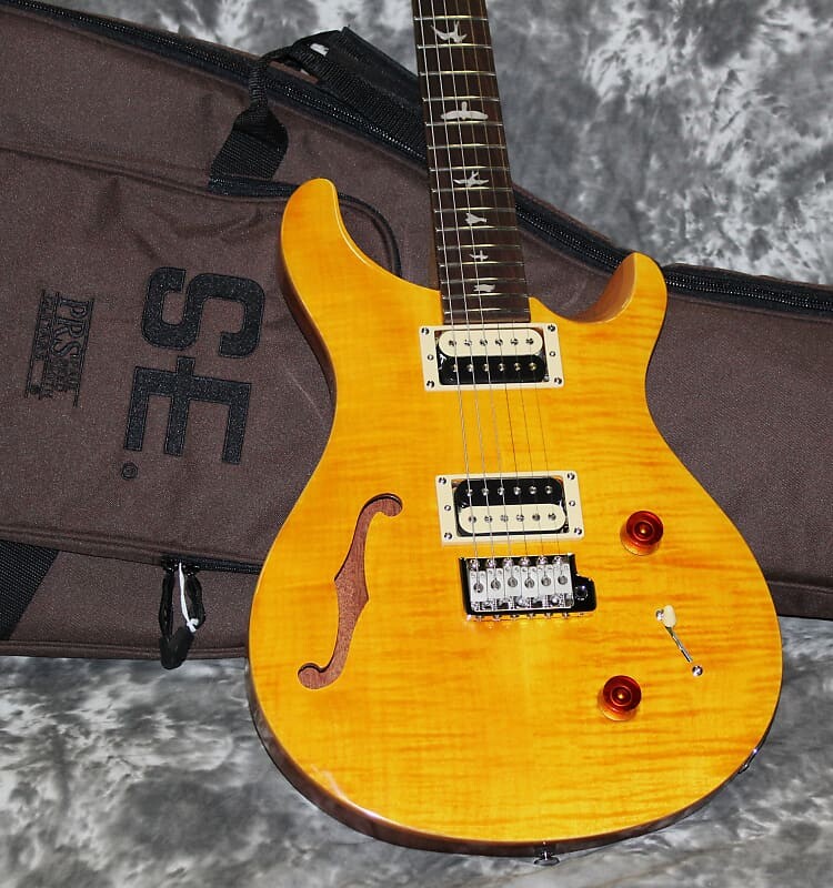 

2023 PRS - SE Custom 22 Semi Hollow - желтый Сантана