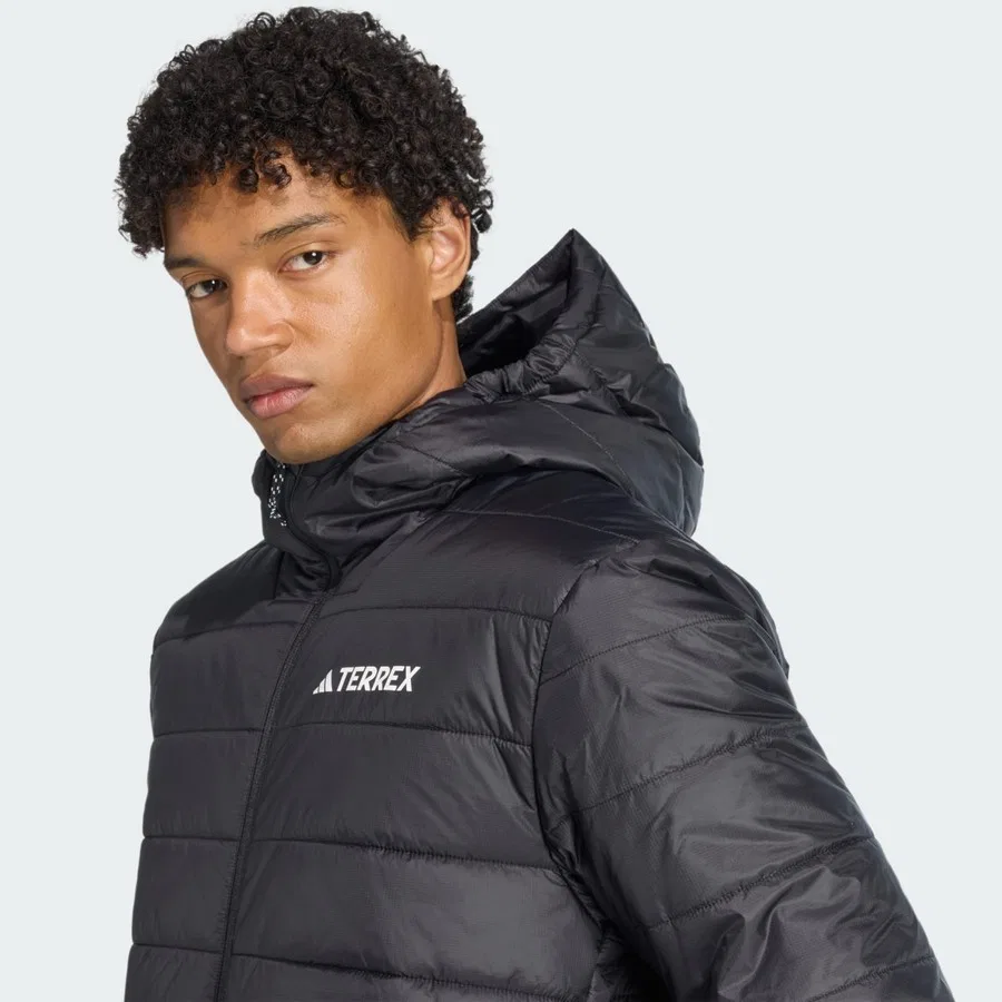 Мужская утепленная куртка с капюшоном Terrex Multi Essentials ClimaWarm, adidas, Синий — фото 4