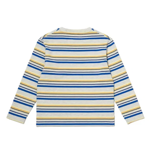 Футболка с длинным рукавом Rainbow Stripe, Kodak Kids, оатмил — фото 3