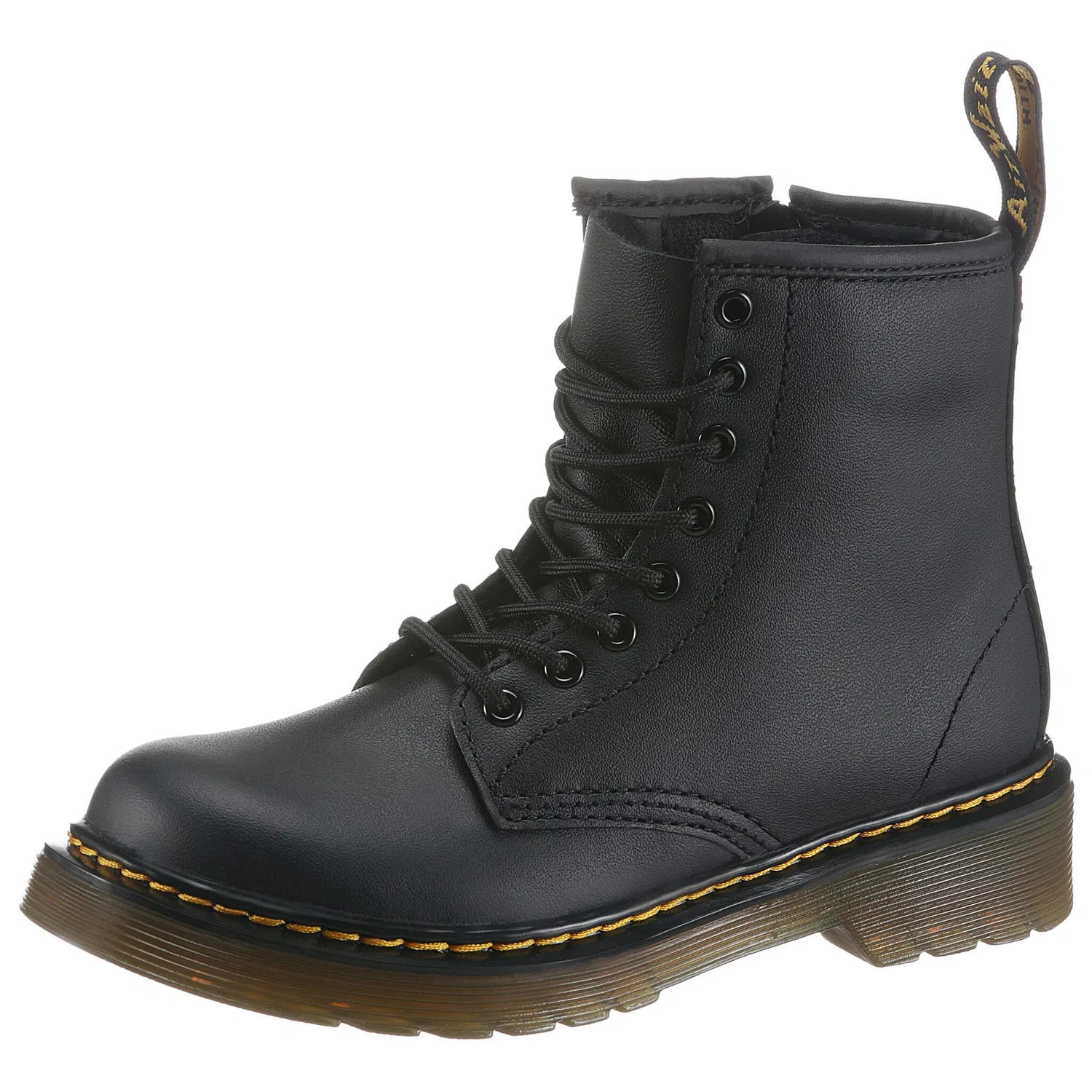 Ботинки Dr. Martens ROMARIO 8 Eye Boot, кожаные, на шнуровке, черные