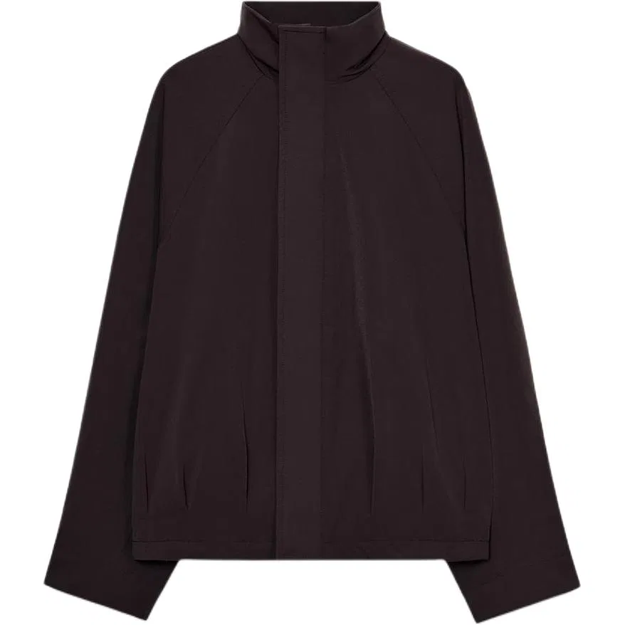 Женское пальто с водолазкой шоколадного цвета ZARA, Chocolate