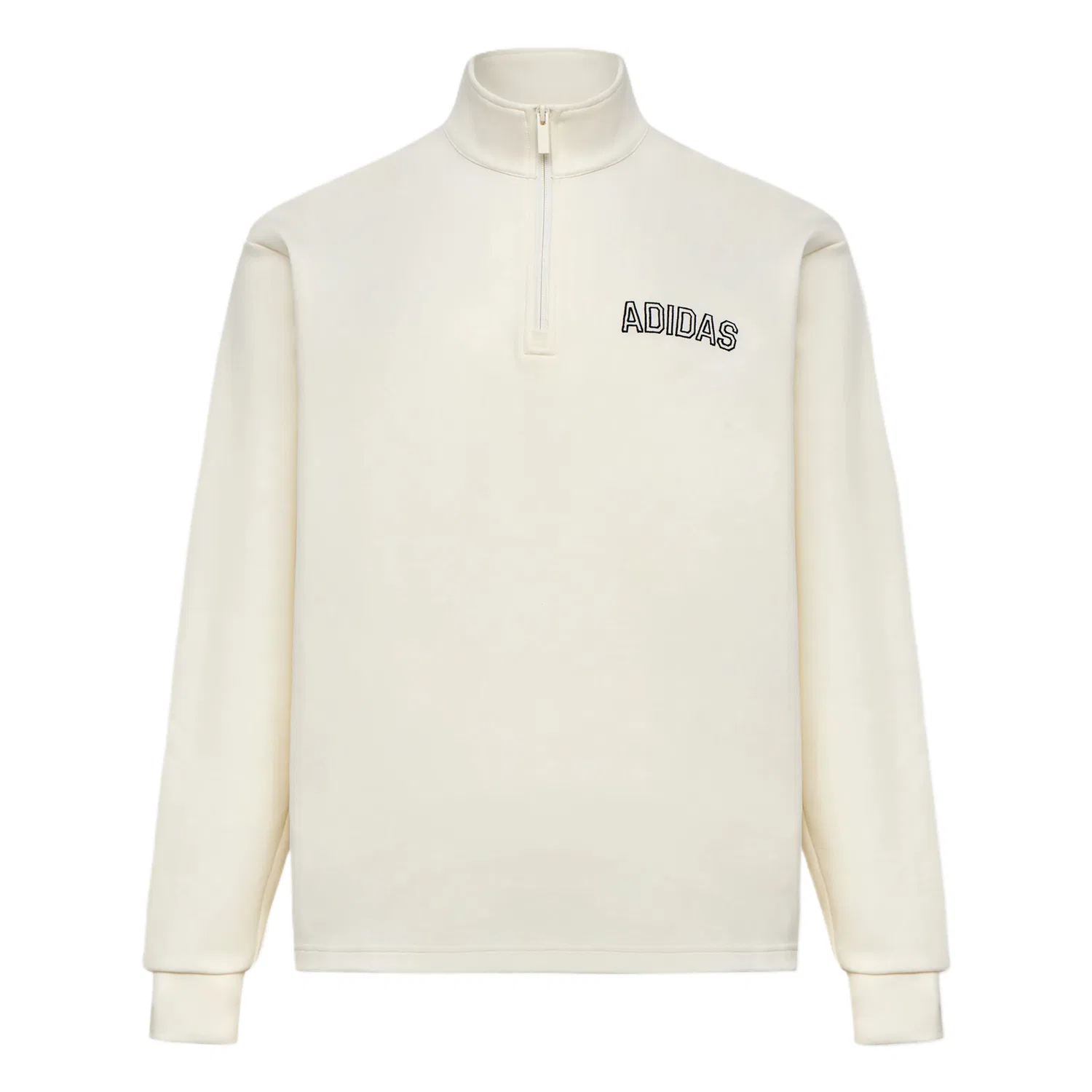 Мужской свитшот со стоячим воротником Adidas, Jade White