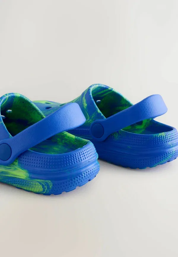 Ботиночки с принтом Regular fit Next Blue Green Marble, зеленый — фото 3