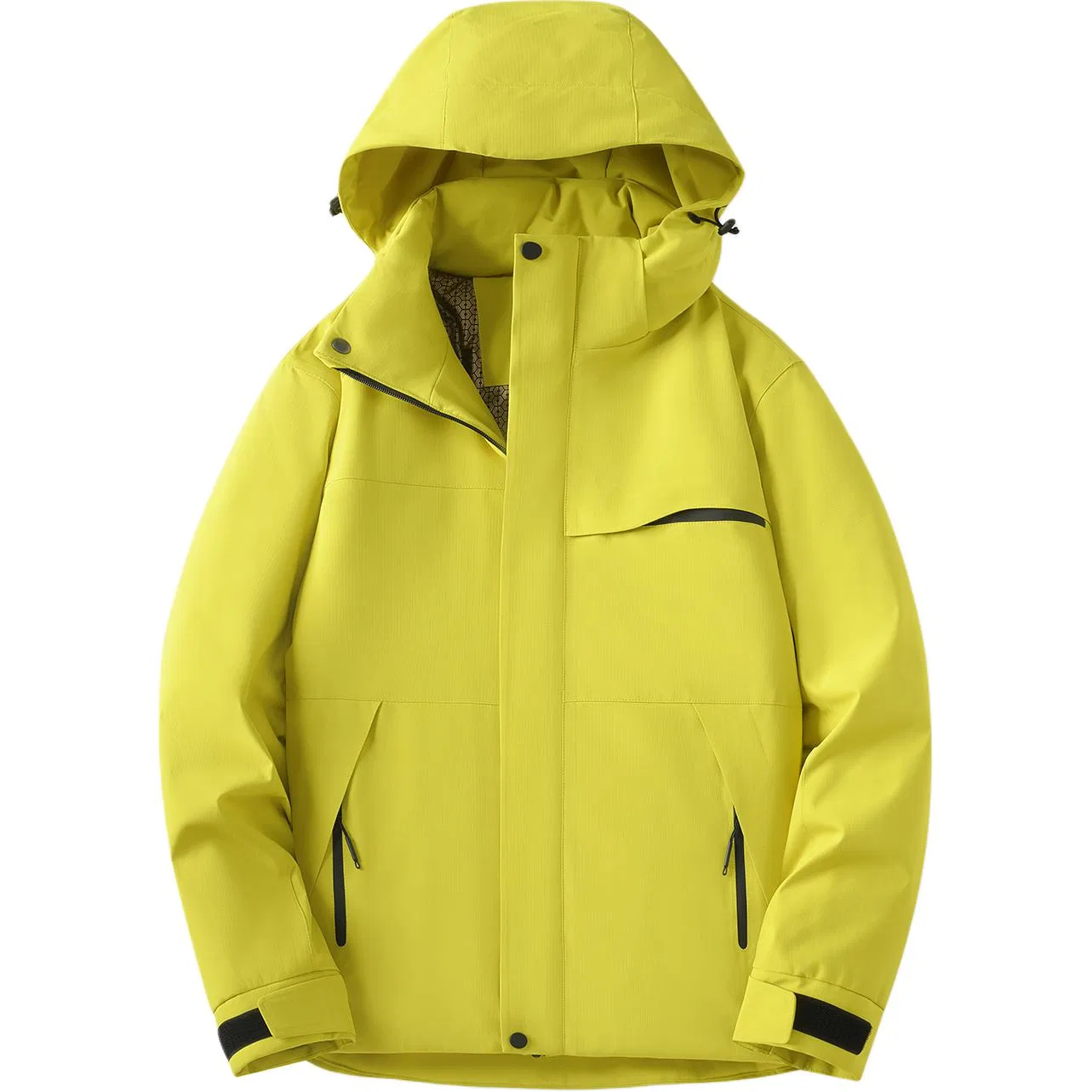 Детский пуховик с капюшоном и отстегивающимся подкладом, модель Puffer Jackets, JEEP SPIRIT, Lemon