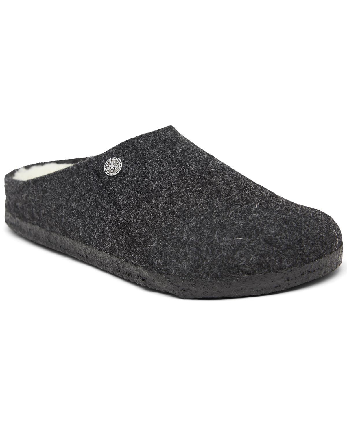Мужские тапочки-сабо zermatt shearling clog от finish line Birkenstock, серый — фото 2