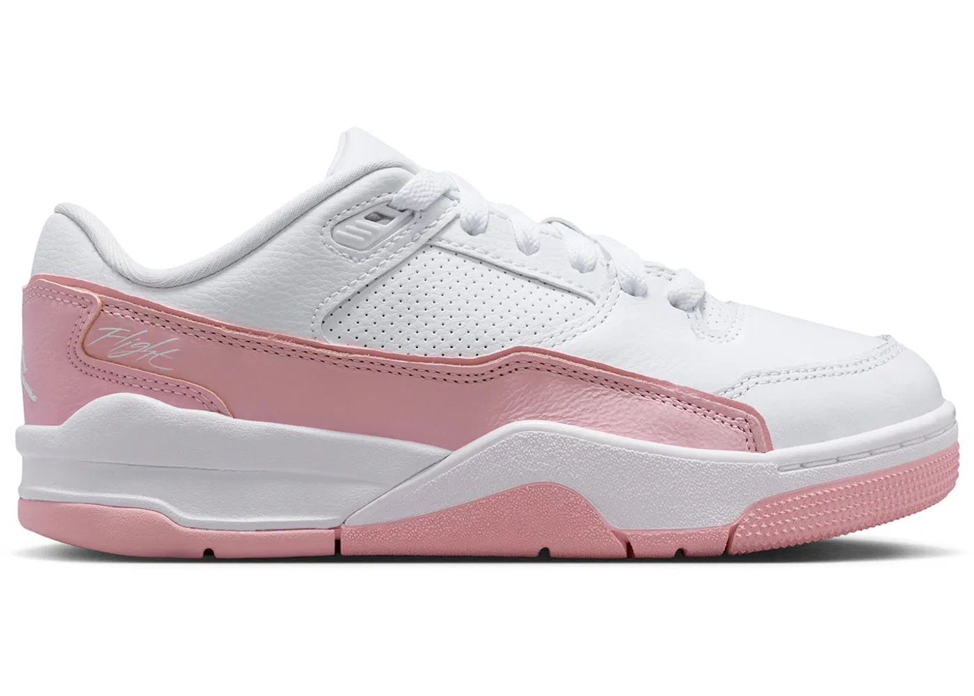 Детские кроссовки Lifestyle Jordan Flight Court Jordan, White/Medium Soft Pink